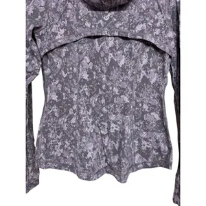Lululemon Hooded Define Jacket *Nulu Hideaway Camo Lunar Rock Multi Women's Sz 8 thumbnail 6