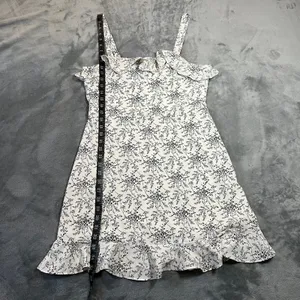 Altar’d State Sleeveless Ruffle Trim Floral Print Dress Size M Going Out Party thumbnail 11