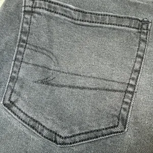 American Eagle Womens Size 8 Mom Jean Black Denim High Rise Stretch Casual thumbnail 7