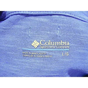 Columbia Womens Blue Rocky Ridge III Lightweight Pullover Hoodie Pouch Pockets L thumbnail 3