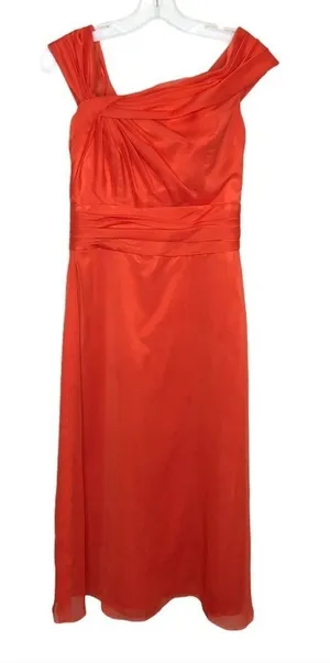Belsoie Formal Dress Orange Size 6 thumbnail 1