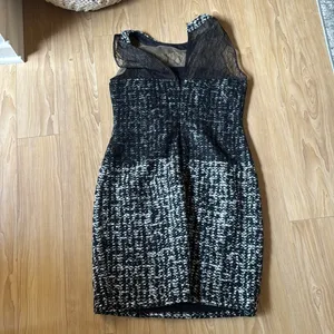 Bailey44 Elegant Black and White Tweed Dress thumbnail 4