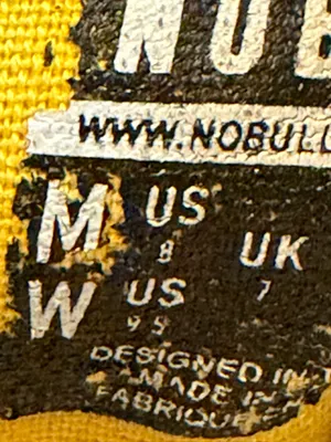 NOBULL Canvas Unisex Trainer Sneaker Yellow Lifting Gym W's Size 9 M's Size 8 thumbnail 10