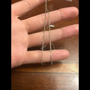 Necklace 925 sterling silver 1.41g g41 18.5 inch thumbnail 3