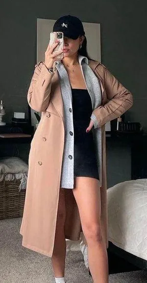 oversized knit chunky sweater grey jacket/shacket thumbnail 4