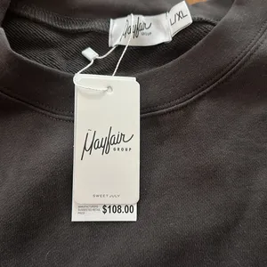 Mayfair Group Empathy Black Sweatshirt by ALMST thumbnail 4