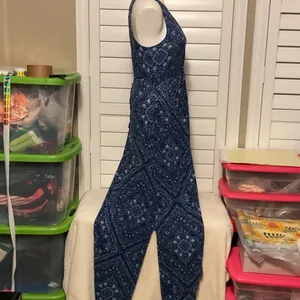 Motherhood Maternity Navy Patterned Maxi Dress thumbnail 4