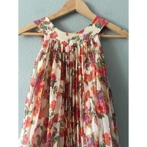 Free People Pleated Floral Dress thumbnail 8