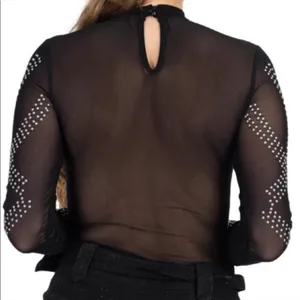 Iris Sheer rave bodysuit thumbnail 2