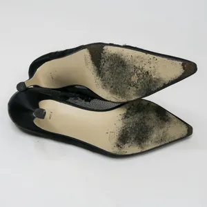 Vintage Y2K Karen Scott Black Floral Mesh Pumps thumbnail 8