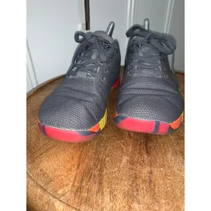 NOBULL Lightning Trainer Unisex Sneakers‎ Gray Rainbow Men's 6 / Women's 7.5 thumbnail 2