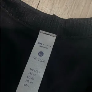 CRZ YOGA Black Short Sleeve Tee thumbnail 2