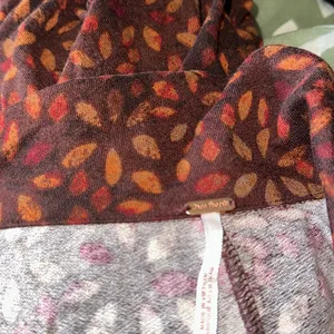 NWOT Free People Shayla Floral Long Sleeve Wrap Dress Small, CHOCOLATE COMBO S thumbnail 5