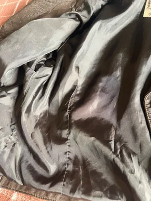Faux Leather Jacket brown thumbnail 5