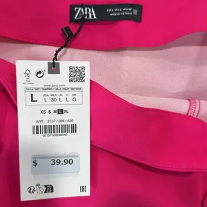 Zara hot pink skirt thumbnail 6
