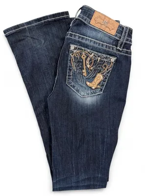 Miss Me Bootcut Jeans Embellished 26 thumbnail 1