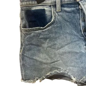 Joes The Alex High Rise Short Unbothered Distressed Button Fly Sz 28 #778 thumbnail 2