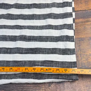 Lioness Fazio Linen Striped Midi Skirt thumbnail 11
