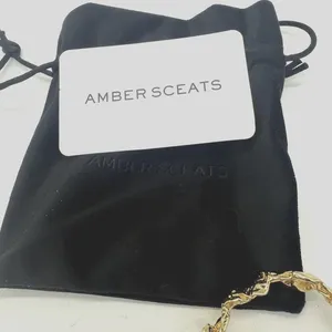 Amber Sceats Emery Cuff‎ Bracelet Crushed Metal Design 24k Plated thumbnail 4