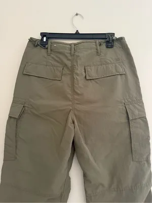 American Eagle Outfitters Olive Cargo Pants thumbnail 4