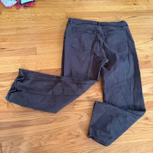 Abercrombie & Fitch 90s Relaxed Jean Brown 33/16S High Rise Casual Minimalist thumbnail 3