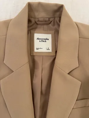 Abercrombie Tan Blazer thumbnail 2
