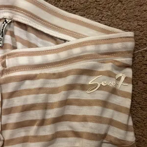Seven7 beige & white‎ maxi skirt S thumbnail 6