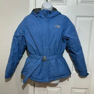 The North Face Puffer Jacket Goose‎ Down Ski Parka Blue size M thumbnail 1