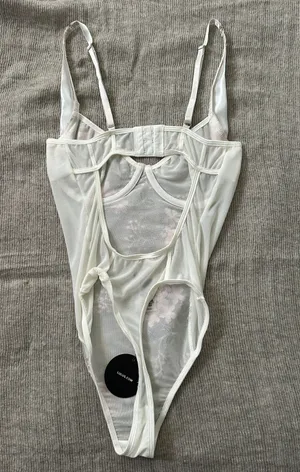 Lulus Embroidered Bustier Bodysuit thumbnail 2