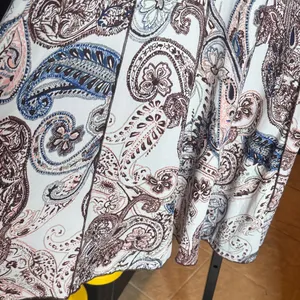 Sami & Jo Cold Shoulder Fit & Flare Paisley Midi Dress Size Small thumbnail 6