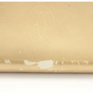 Cartier Happy Birthday Round Zip Long Wallet in gold-colored patent leather thumbnail 7
