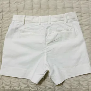 GAP Women White Tailored High Rise Pocketed‎ Casual Elegant Shorts Size 0 thumbnail 6