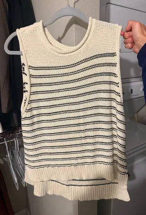 Lucky tank top sweater thumbnail 1