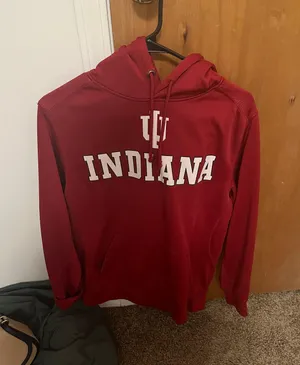 Indiana Sweatshirt Red Size M thumbnail 1