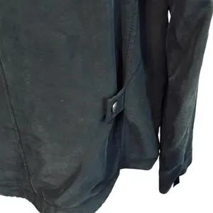 Calvin Klein Jeans Size XL Black Blazer Bolero Jacket Short Pockets Open Front thumbnail 4
