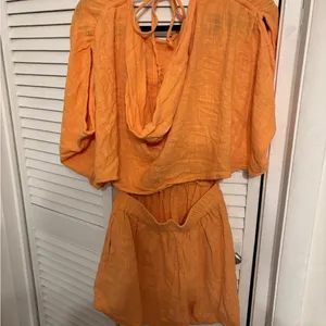 Free People free-est Pietro Tie Back Romper small thumbnail 5