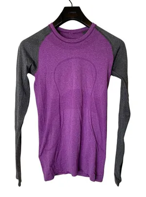 Lululemon swiftly purple women's size 6 thumbnail 1