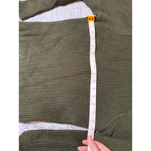 Lulus Size Small Loving You Fondly Olive Green Ribbed Knit Sweater Dress FLAW thumbnail 6