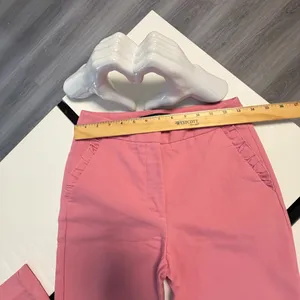 🌸 Zara Basic Pink Ruffled Pocket Trousers - Size S thumbnail 10