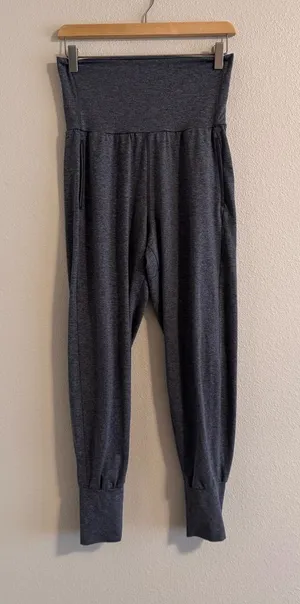 aerie Charcoal High-Waist Jogger Lounge Pants thumbnail 1