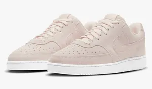 Nike Pastel Baby Pink Court Vision Sneakers thumbnail 1