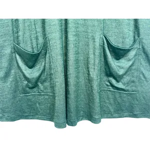 Abercrombie & Fitch Emerald Green Pocket Long Sleeve Sweater Midi Dress Size XL thumbnail 6