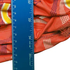Apple Bottoms Orange Ruched Form Fitting Body Con Mini Dress Y2K Colorful Club thumbnail 13