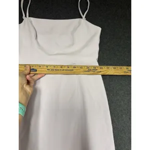 NWT French Connection Whisper Frill Hem Cami Mini Dress 6 Lilac Sachet‎ thumbnail 10