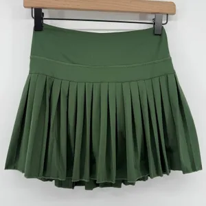 Gold Hinge Pleated Tennis Skirt Skort Hunter Green Women XS Pickleball Preppy thumbnail 1
