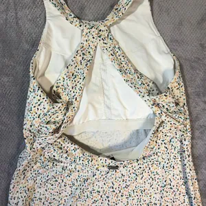 prAna Jewel Lake Dress Women’s L Birch Spots Built-In Bra Pockets Active Midi #7 thumbnail 11