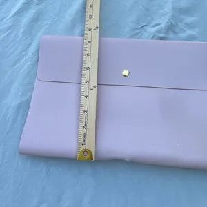 NWT Glass Ladder & Co pink portfolio or clutch thumbnail 4