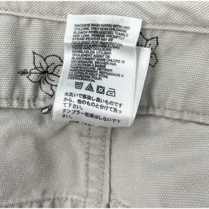 The North Face A5 Series Mini Shorts Size 8 Khaki Canvas Cargo Hiking Gorpcore thumbnail 10
