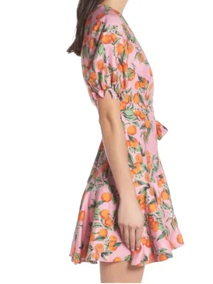 Finders Keepers Aranciata Wrap Dress Size Small thumbnail 10