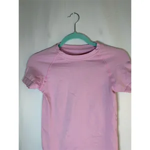 Unbranded T-Shirt Womens Size M Pink Seamless Athletic Crew Neck Short thumbnail 2